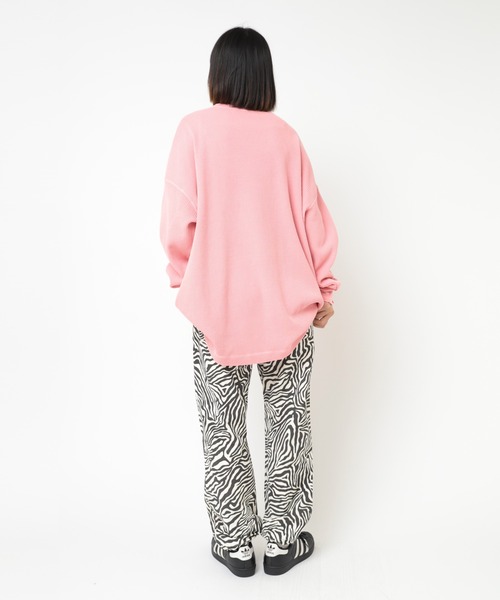 「RNA-N」 長袖カットソー MEDIUM ピンク レディース RNA 「RNA」 長袖カットソー MEDIUM ピンク レディース