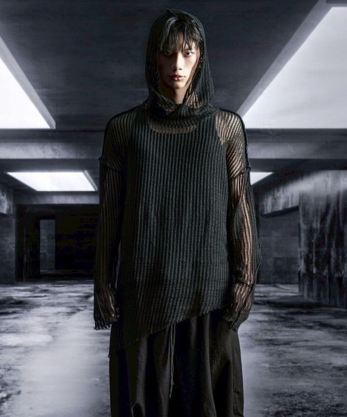 RICH tシャツ 「RICH」Mesh Hoodie / 「リッチ」メッシュフード