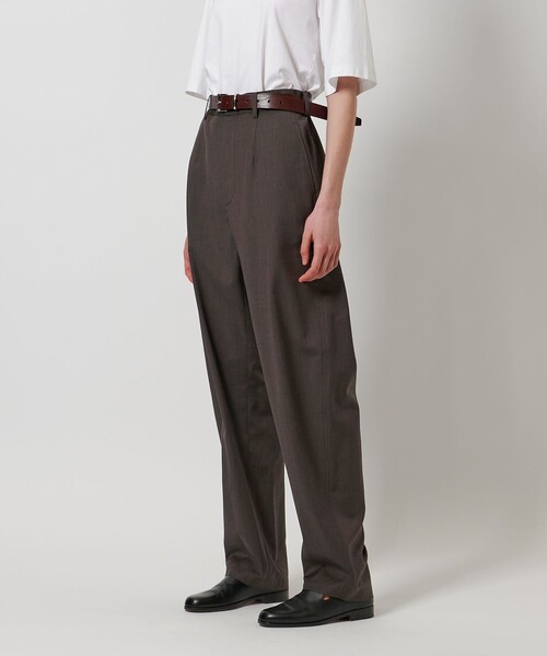 LOEFF>ウール ギャバ ボンタン パンツ（極美品✨LOEFF ウール