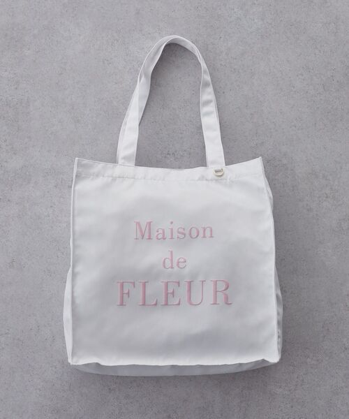 Madison de FLEUR 新品　トートバック メゾン ド フルール Maison de FLEUR パイピングマルチポケット