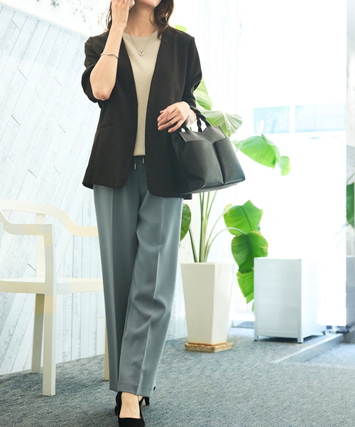 abahouse mavie（アバハウスマヴィ） ジャケット ノーカラージャケット