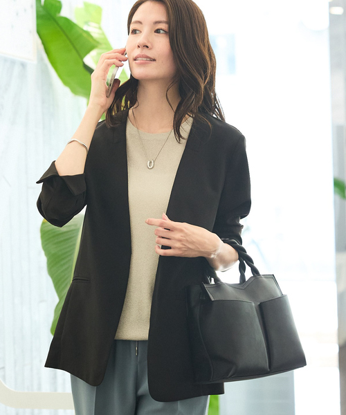 abahouse mavie（アバハウスマヴィ） ジャケット ノーカラージャケット