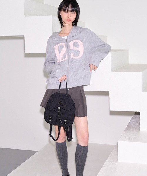 illigo パーカー ☆ILLIGO☆129 Logo Patch Hood Zip-Up☆ (ILLIGO/パーカー
