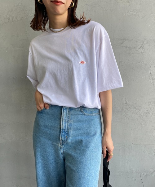 Danton 「DANTON」 半袖Tシャツ S ホワイト レディース
