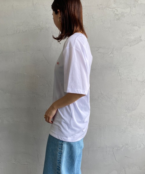 新品未使用　DANTON 半袖シャツ サイズ36 ホワイト Danton 「DANTON」 半袖Tシャツ S ホワイト レディース