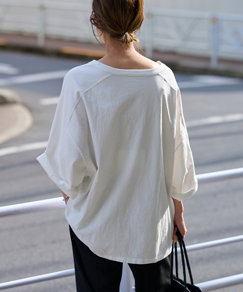 tシャツ 「一部カラーWEB限定 / 追加」NEWハーフスリーブロゴTEE レディース FRAMeWORK tシャツ 「WEB限定 / 追加」ハーフスリーブロゴTEE 2