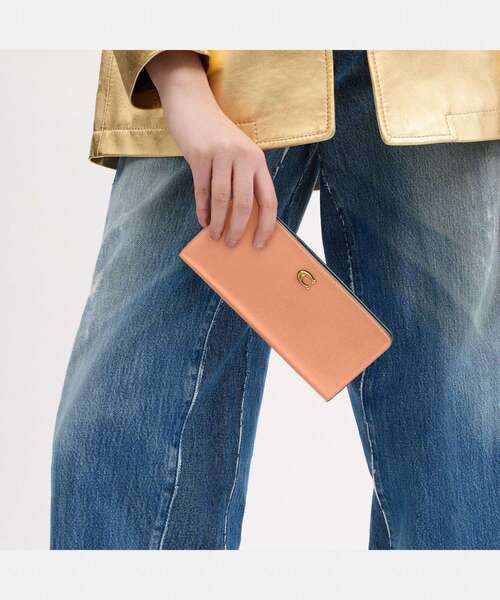 【国内発送】コーチ 長財布 エッセンシャル スキニー ウォレット COACH 財布 エッセンシャル スキニー ウォレット レディース