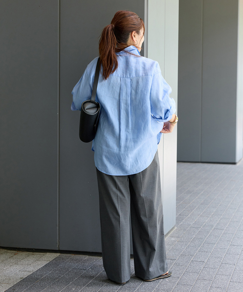 ブラウス シャツ 「追加3」リネンレギュラーカラーシャツ レディース JOURNAL STANDARD ブラウス シャツ 「追加3」リネンレギュラー