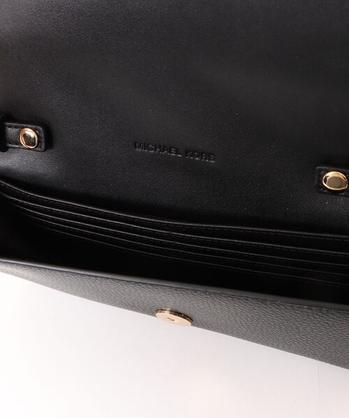 Michael Kors マイケルコース  クロスボディバッグ ショルダーバッグ 35F2GHMC3L レザー   ネイビー ゴールド金具  ポシェット 【本物保証】 公式アウトレット】MAISIE 2 IN 1 カメラ クロスボディ スモール - MK