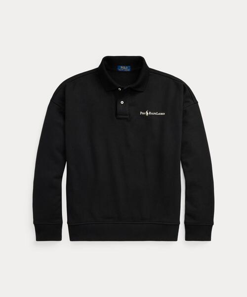 【日本製】ラルフローレン スウェット トレーナー L相当 黒 POLO RALPH LAUREN トレーナー スウェット リラックス フィット