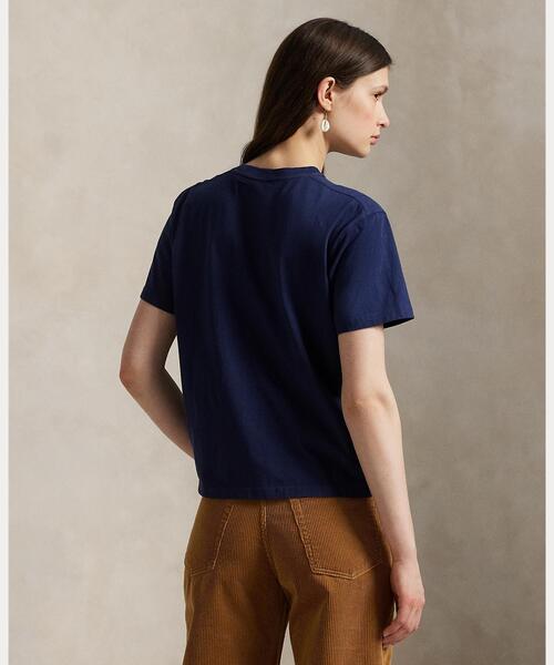 POLO RALPH LAUREN tシャツ ロゴ クレスト コットン ジャージー