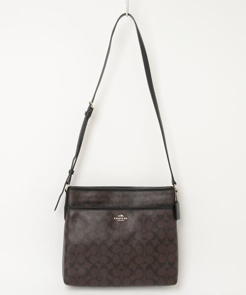 COACH 「COACH」 ショルダーバッグ - ブラウン レディース