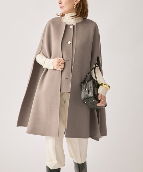 VERMEIL par iena（ヴェルメイユパーイエナ） ポンチョ リバーマント