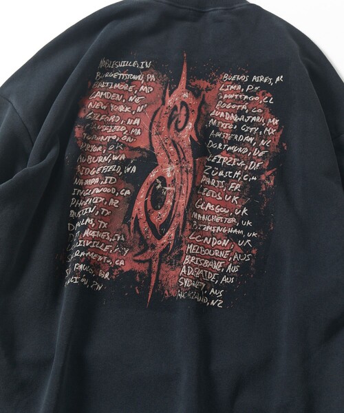 トレーナー スウェット 「EXCLUSIVE」ヴィンテージライク Slipknot バックプリントスウェット/スリップノット メンズ | FREAK'S STORE | 09