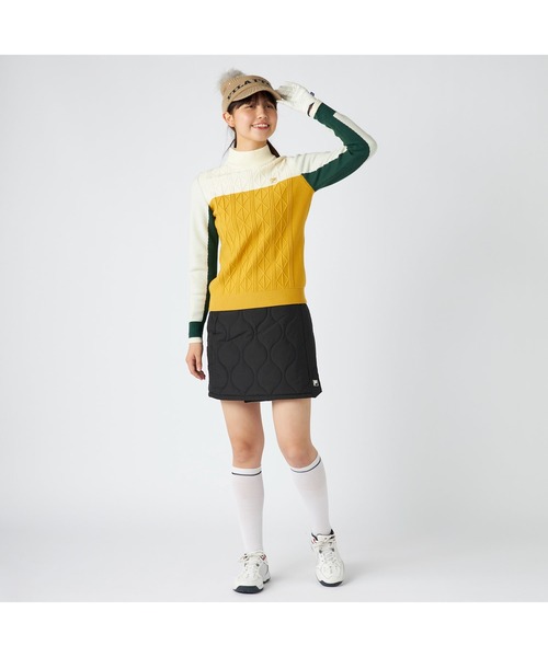 FILA GOLF スカート フィラゴルフ ゴルフウェア ワンポイント ロゴ