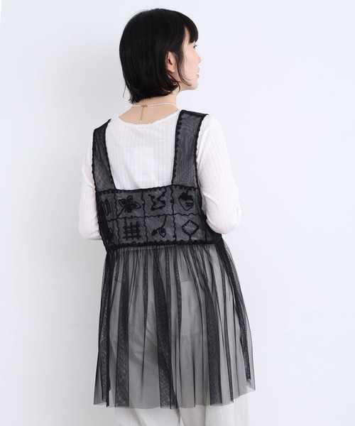 l'atelier du savon（アトリエドゥサボン） ブラウス シャツ _いちごの