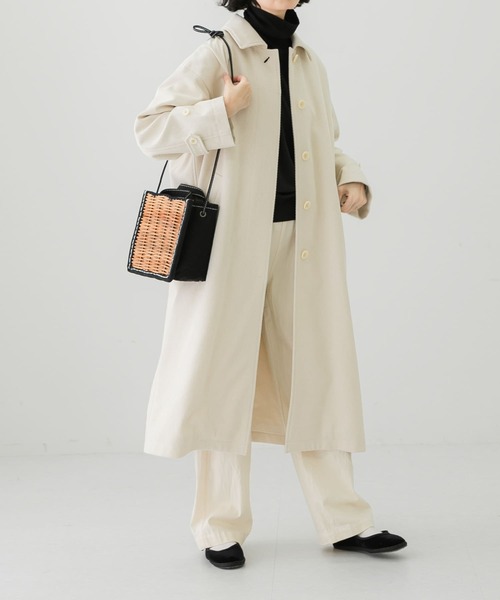 かぐれ ステンカラーコート FREE ナチュラル レディース : ZOZOTOWN