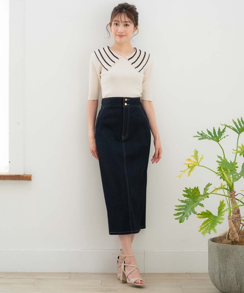 NOELA（ノエラ） ロングスカート M オフホワイト レディース