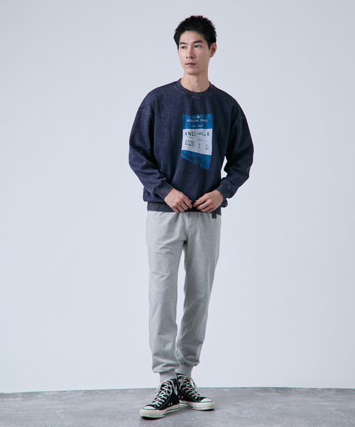 B.C STOCK（ベーセーストック） パンツ ストレッチ ストライクジョガー