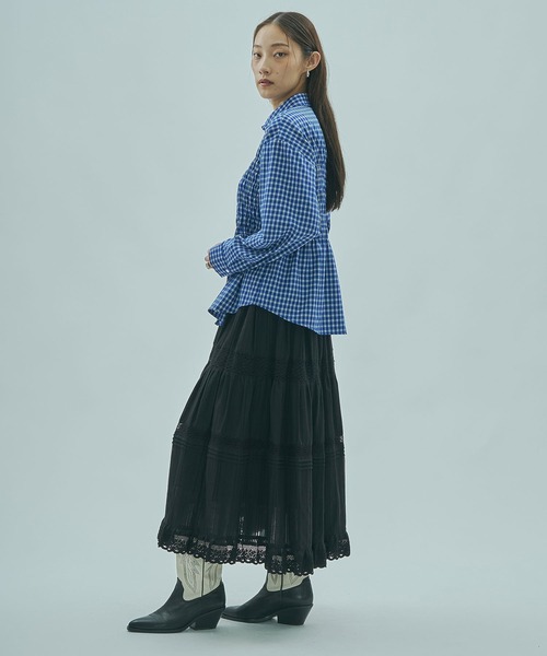 ROSE BUD（ローズバッド） スカート (mag.by c)FRILL TIERED SKIRT