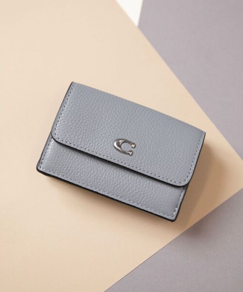 COACH（コーチ） 財布 ONE グレー系その他 レディース : ZOZOTOWN