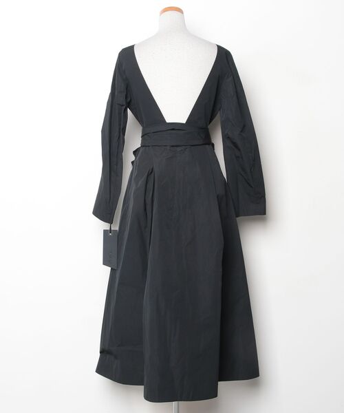 「styling/」 長袖ワンピース 1 ブラック レディース_画像2