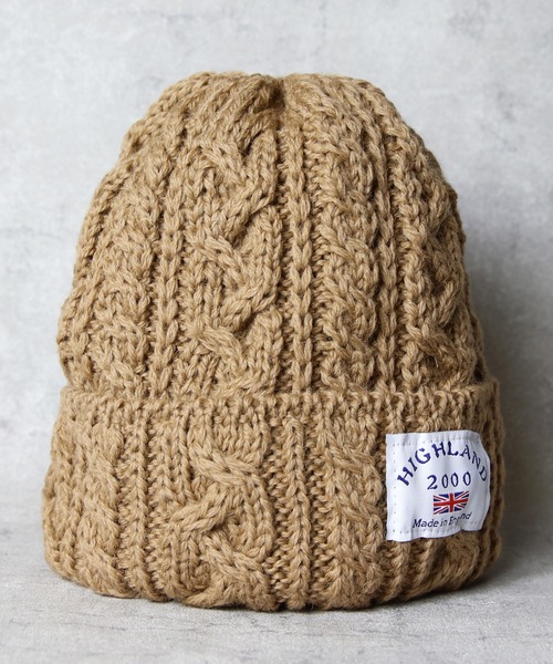 HIGHLAND 2000（ハイランド2000） ニット帽 ニットキャップ イギリス製