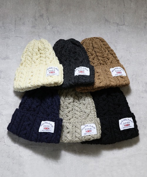 highland 2000 pilgrim イギリス製 ニット帽 HIGHLAND 2000（ハイランド2000） ニット帽 ニットキャップ イギリス製