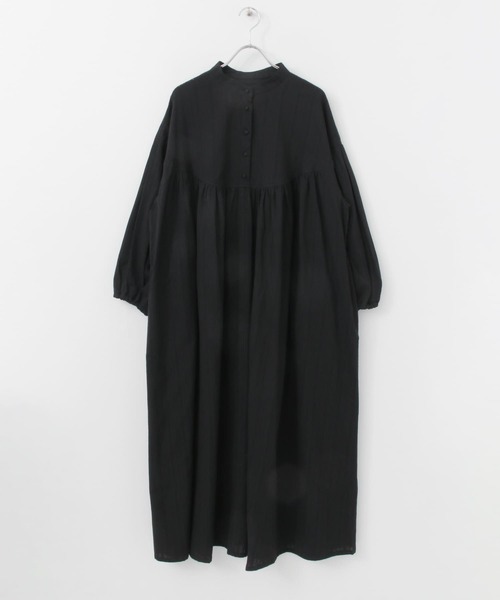 「KBF」 長袖ワンピース ONE ブルー系その他 レディース_画像3