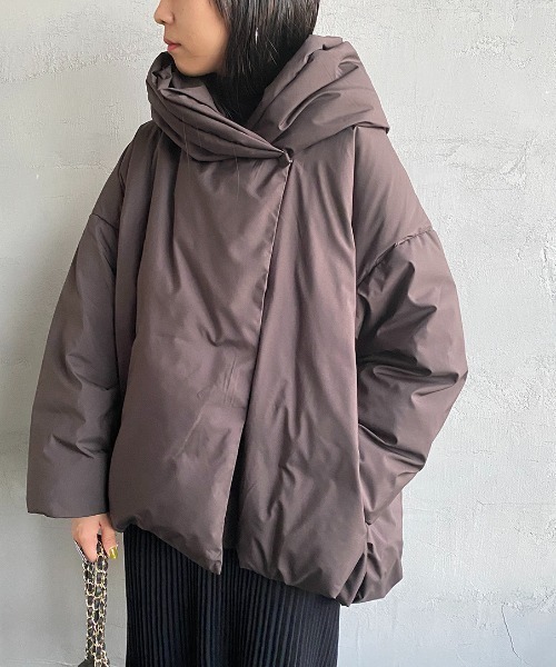 mizuiroind（ミズイロインド） ダウンジャケット F ブラック