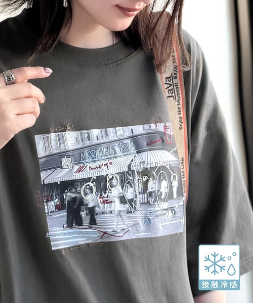 美品 Java 半袖レースがカッコかわいいTシャツ グレー / Large 美品 Java 半袖レースがカッコかわいいTシャツ グレー / M - メルカリ