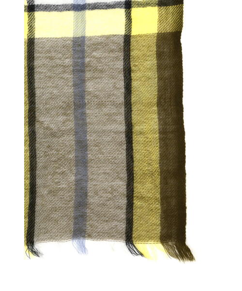 「Glen Prince」 ストール フリ- オレンジ レディース_画像3