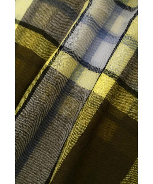 「Glen Prince」 ストール フリ- オレンジ レディース_画像4