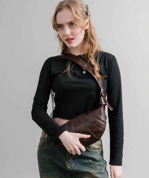Rocky Monroe（ロッキーモンロー） ショルダーバッグ PUレザー