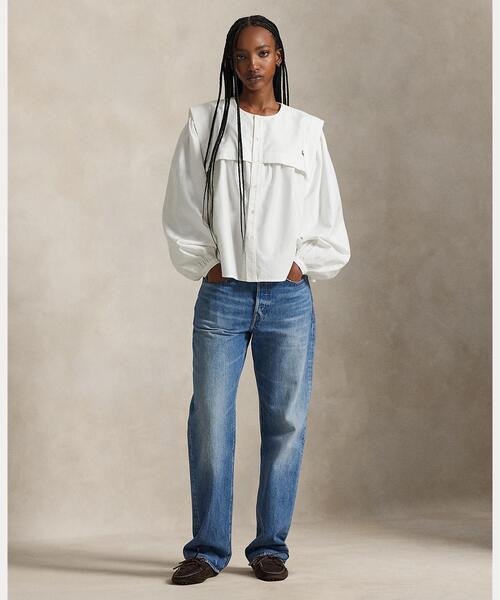 POLO RALPH LAUREN（ポロ・ラルフローレン） ブラウス シャツ ビブ