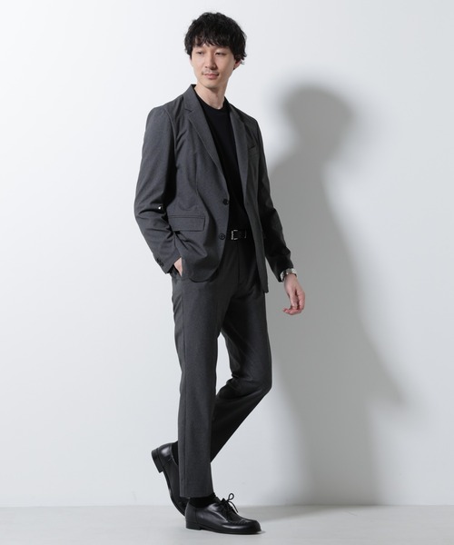 ナノユニバース　セットアップ　ネイビー NANO universe（ナノ・ユニバース） セットアップ M ネイビー メンズ