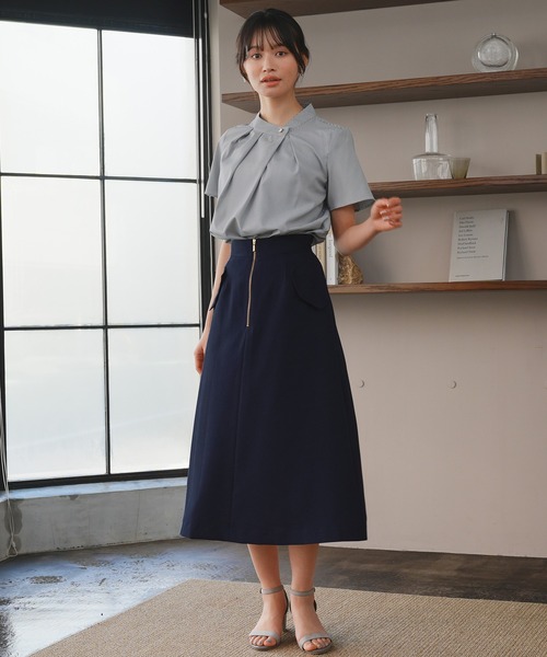 「TRUDEA」 スカート LARGE ベージュ レディース_画像2