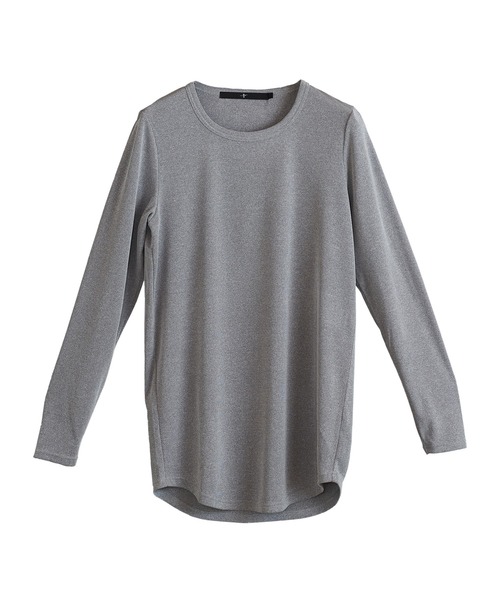 「NO ID.」 長袖Tシャツ 2 ブラック メンズ_画像6