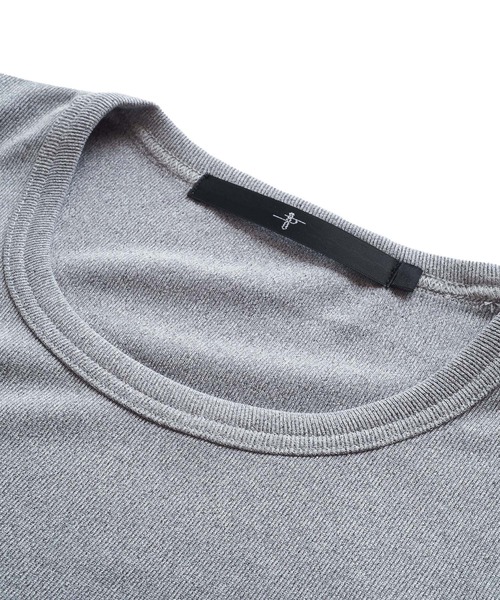 「NO ID.」 長袖Tシャツ 2 ブラック メンズ_画像8