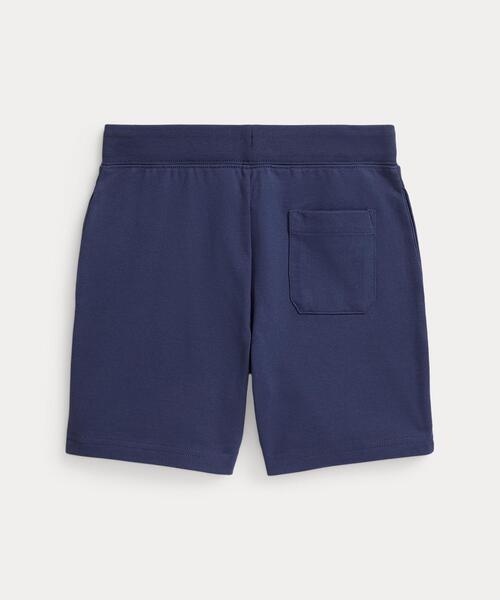 パンツ ロゴ コットン ジャージー ショートパンツ キッズ 子供服 男の子の画像