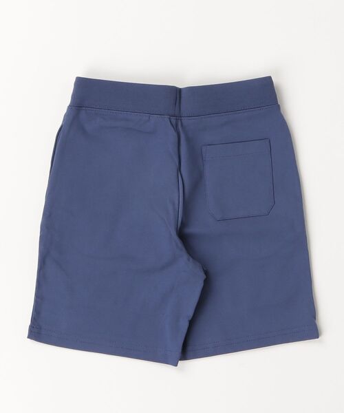 パンツ ロゴ コットン ジャージー ショートパンツ キッズ 子供服 男の子の画像