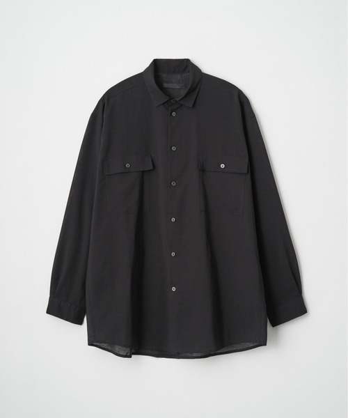 「Juha」 長袖シャツ 3 ブラック メンズ_画像2