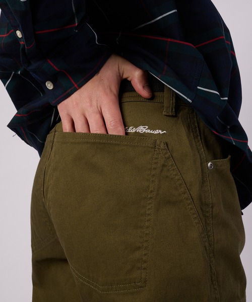 Eddie Bauer エディーバウアー 木製 パンツ ハンガー 55本セット Eddie Bauer（エディーバウアー） パンツ ラペル キャンバス パンツ