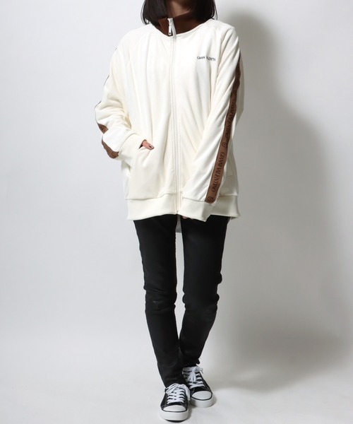 「GIANNI VALENTINO」 ブルゾン L ブラック メンズ_画像3