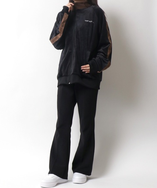 「GIANNI VALENTINO」 ブルゾン L ブラック メンズ_画像7