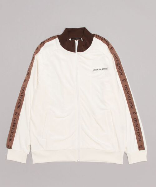 「GIANNI VALENTINO」 ブルゾン L ブラック メンズ_画像8