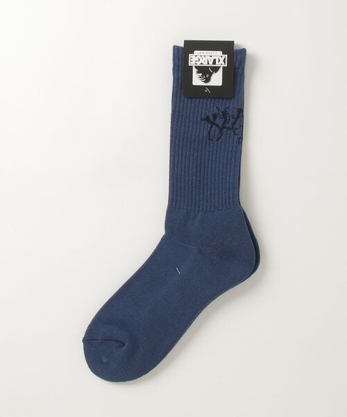 XLARGE（エクストラ ラージ） 靴下 RAGE LOGO SOCKS メンズ レディース