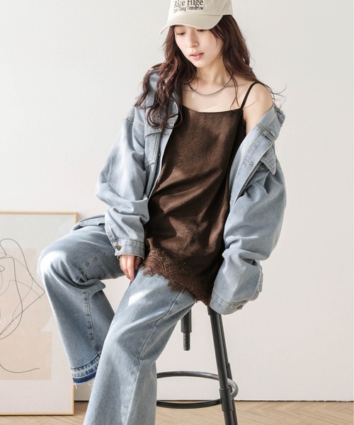 キャミソール レースレイヤード : ZOZOTOWN Yahoo!店 - 通販 - Yahoo