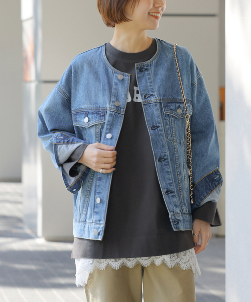 JOURNAL STANDARD relumeノーカラーＧジャン JOURNAL STANDARD relume（ジャーナルスタンダード レリューム
