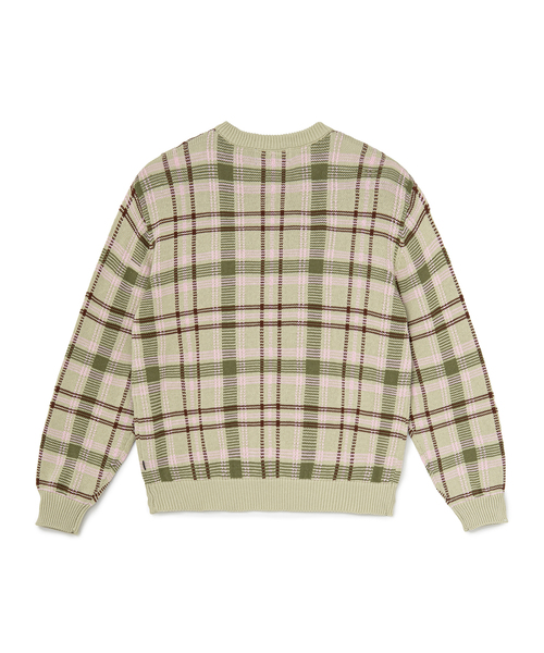 【検討中】BoTT paint sweater ペイント柄　セーター BoTT（ボット） セーター ニット Checked Knit メンズ レディース